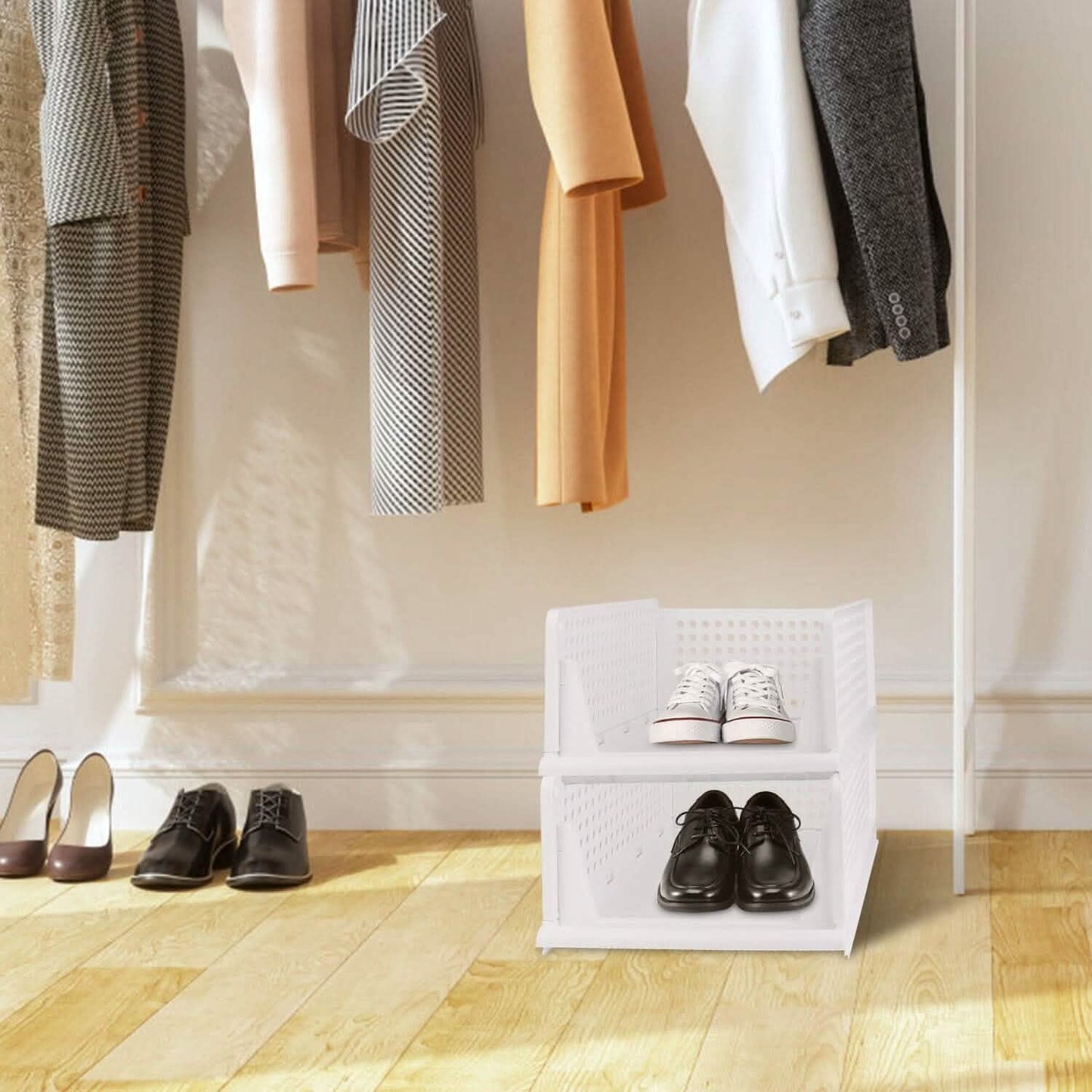 space-saving storage boxes with drawers for apartments, dorms, and everyday decluttering