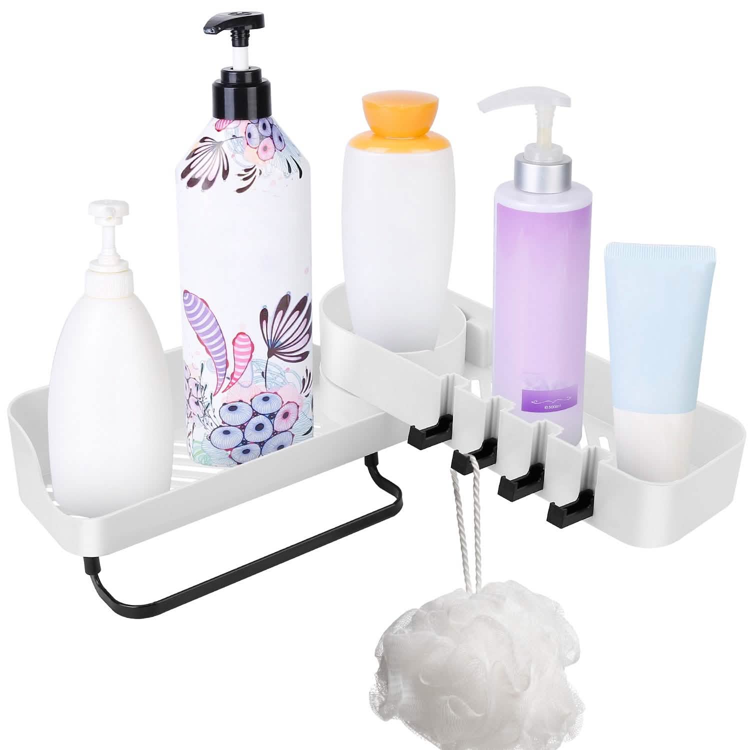 shower caddy for small-space organization