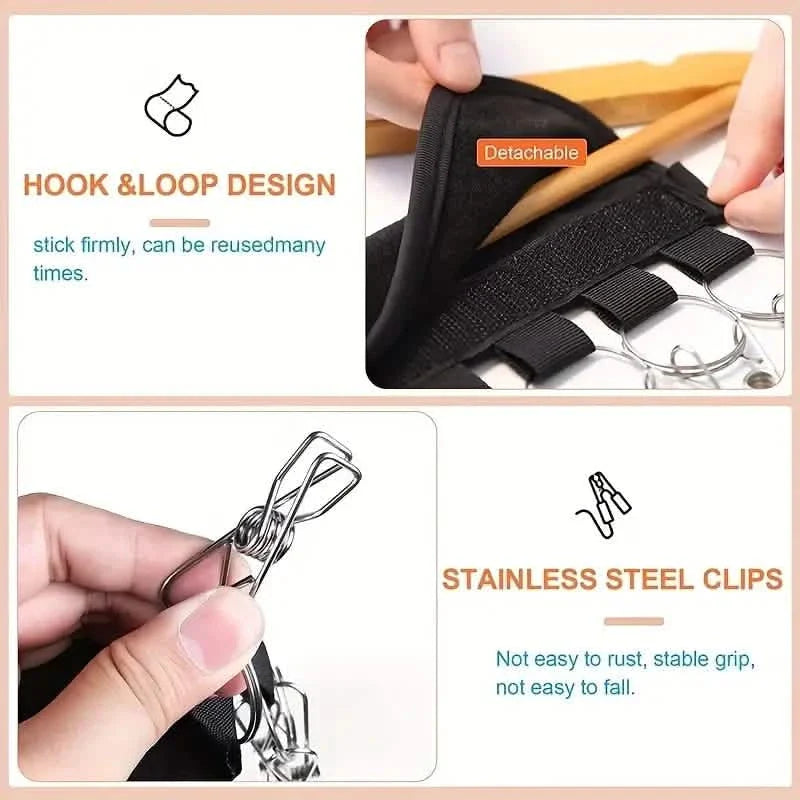 baseball cap organizer for small-space organization