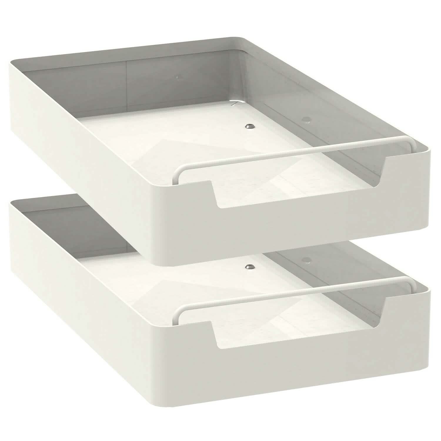 space-saving pull out cabinet organizer for small kitchens, apartments, and hard-to-reach cabinets