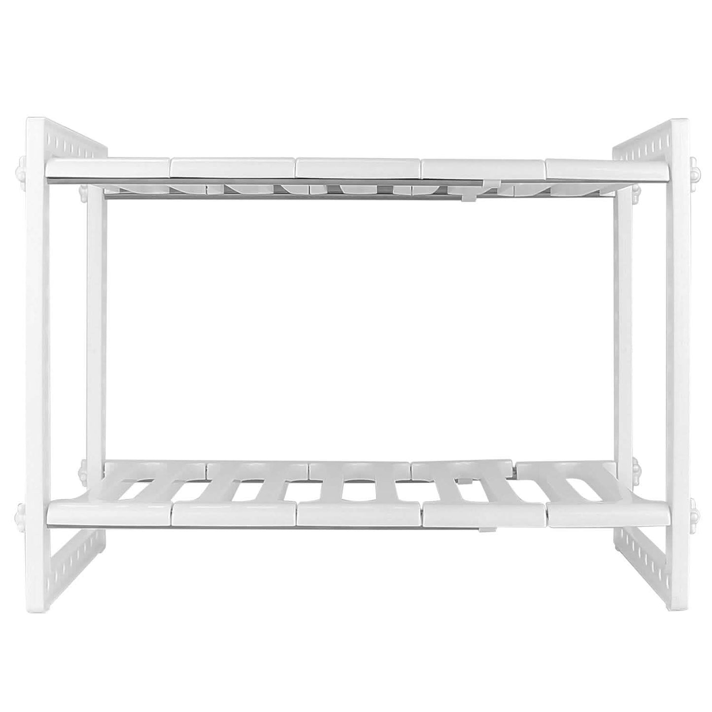 Under Sink 2-Tier Organizer Retractable Space Saving Storage
