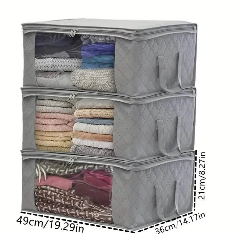 clothes storage bag for small-space organization