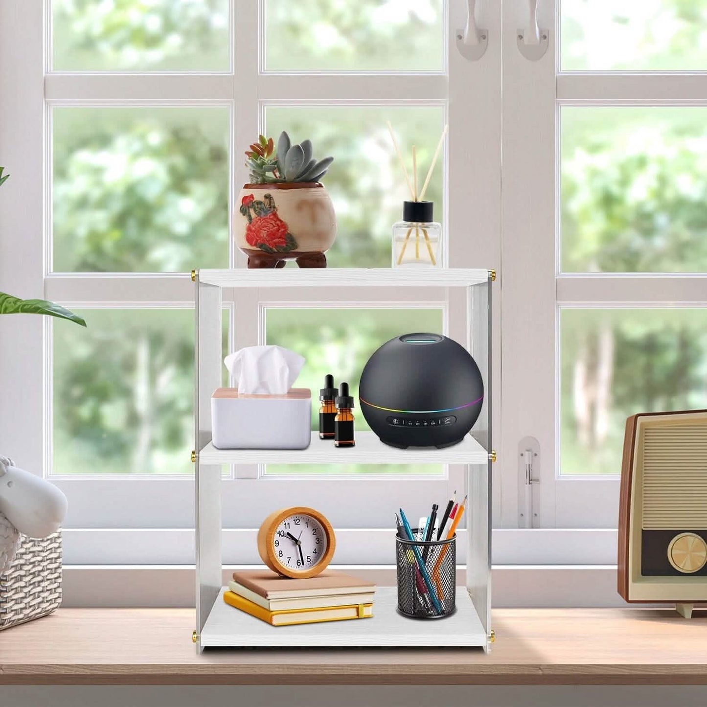 countertop organizer for small-space organization