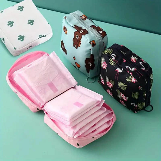 Travel Toiletry Storage Bags 4-Pack - Multi-Functional Organizers for travel bag