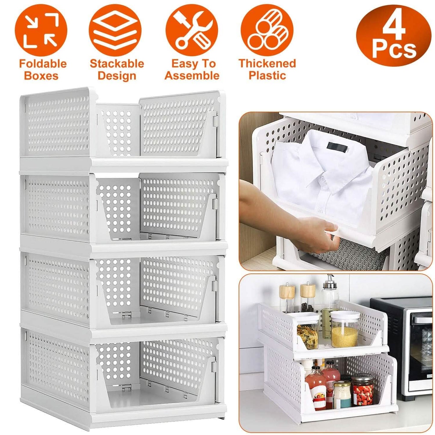 storage boxes with drawers for small-space organization