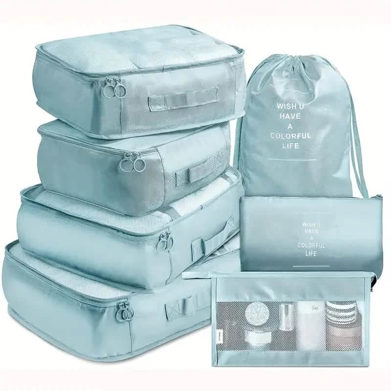 Packing Cubes Travel Organizer Set 7-Piece - Luggage Storage Bags organizer detail