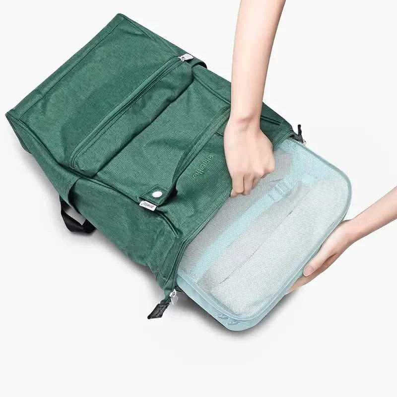 space-saving packing cubes for travel, dorm move-ins, and organized packing routines