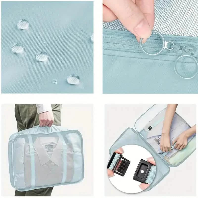 packing cubes for small-space organization