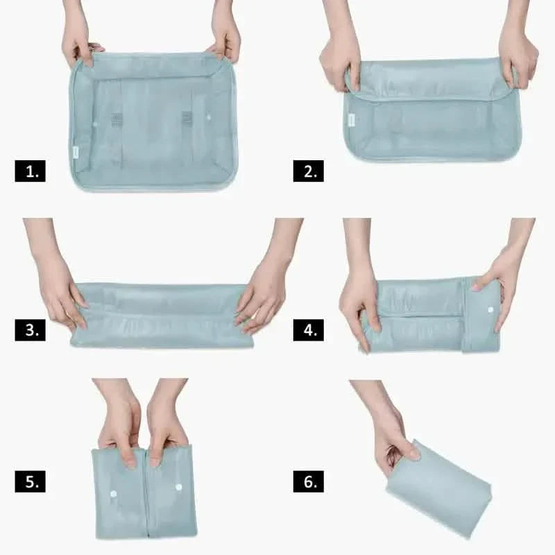 Packing Cubes Travel Organizer Set 7-Piece - Luggage Storage Bags organizer detail