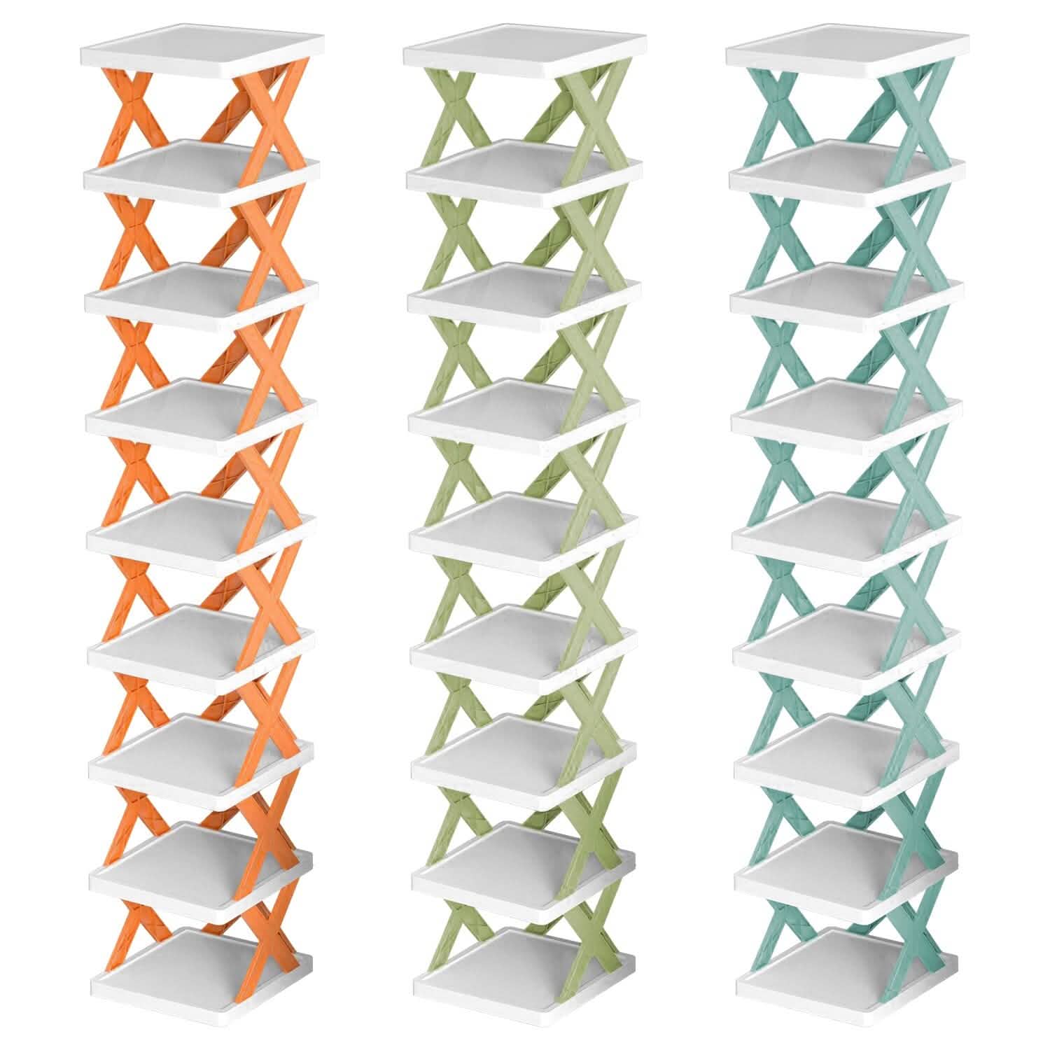 space-saving shoe rack organizer for apartments, dorms, and small entryways