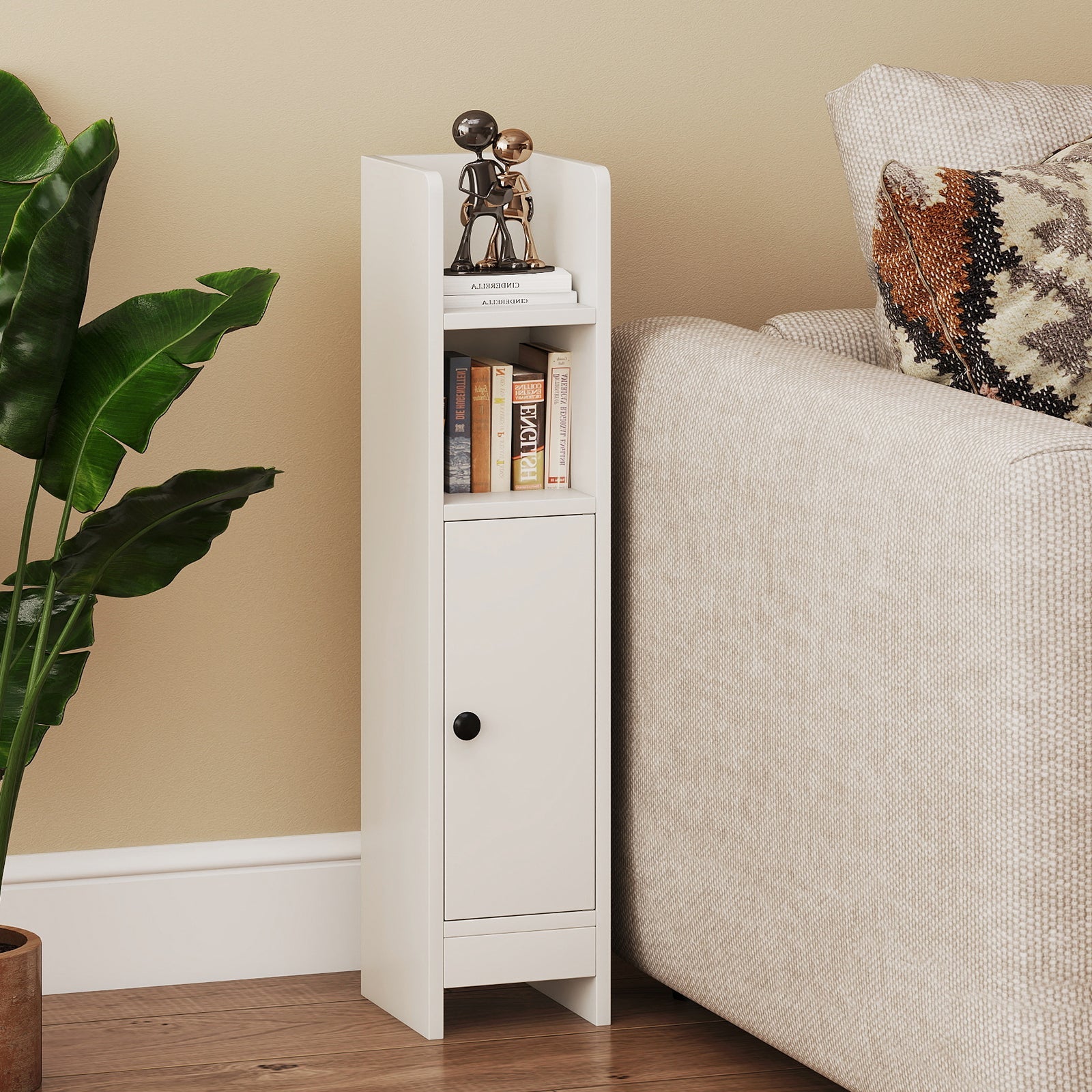 space-saving bathroom storage cabinet for apartments, family bathrooms, and compact floor plans