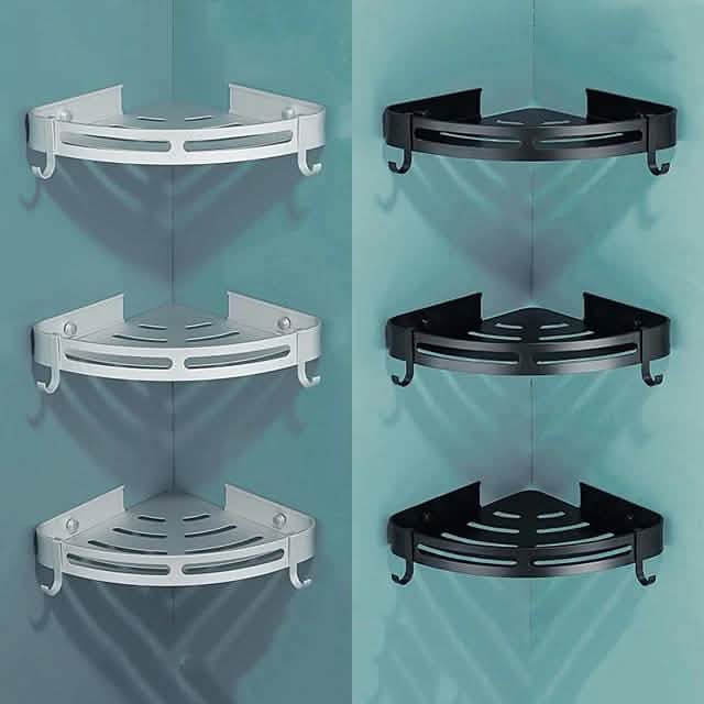 space-saving shower caddy for apartments, renters, and small bathrooms