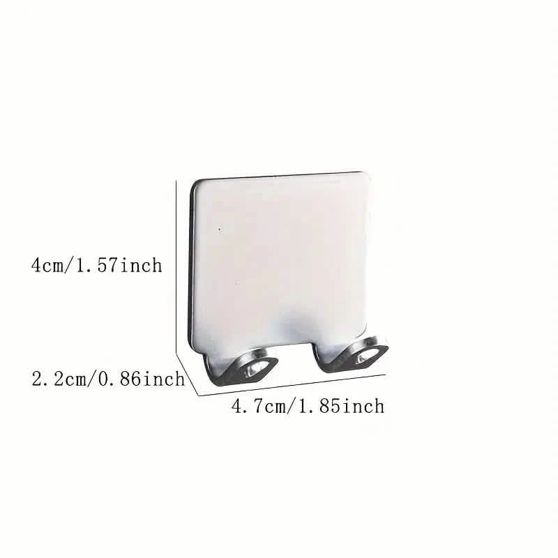 wall storage hooks for small-space organization