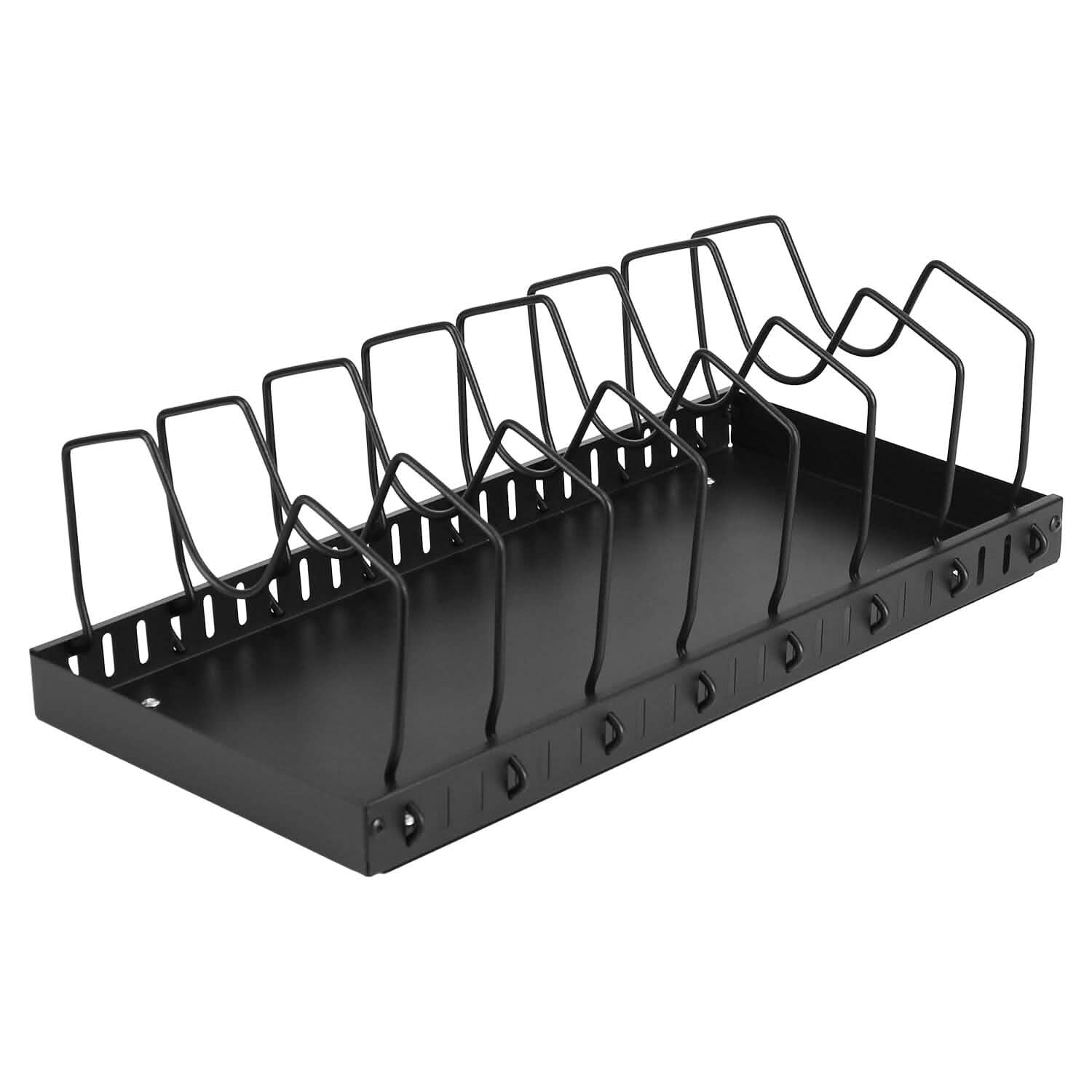 space-saving pots and pans organizer for small kitchens and busy cooking setups